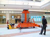 溫州樂(lè)清市南虹廣場(chǎng)套缸式液壓升降機(jī)