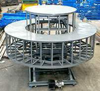 大型多層旋轉(zhuǎn)升降舞臺(tái)安裝調(diào)試完畢